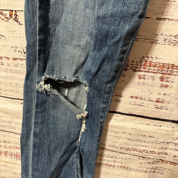 AGOLDE Sophie High Rise Ripped Distressed Jeans - Picture 5 of 16